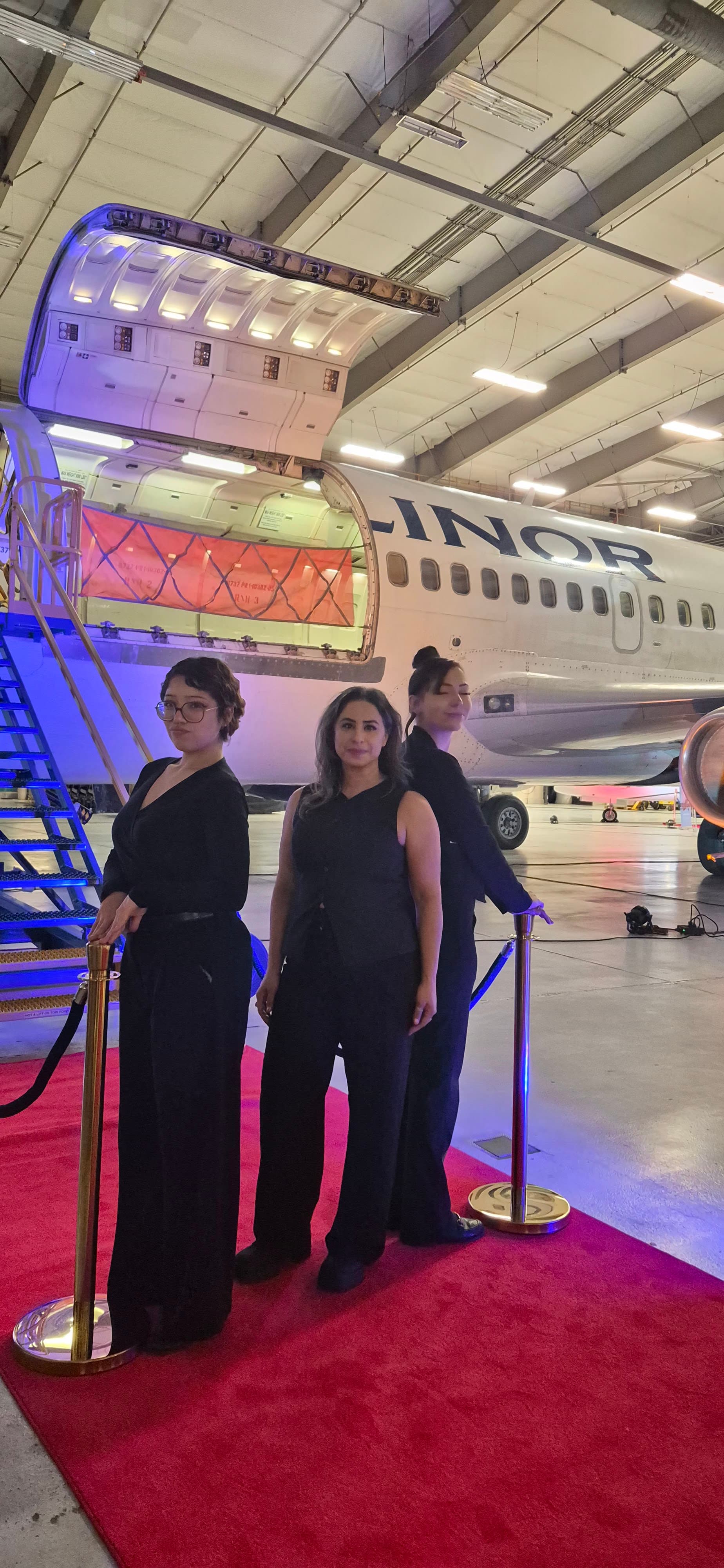 Team working outdoor event